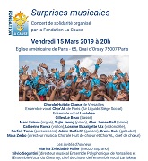 Surprises musicales Affiche concert La Cause 2019